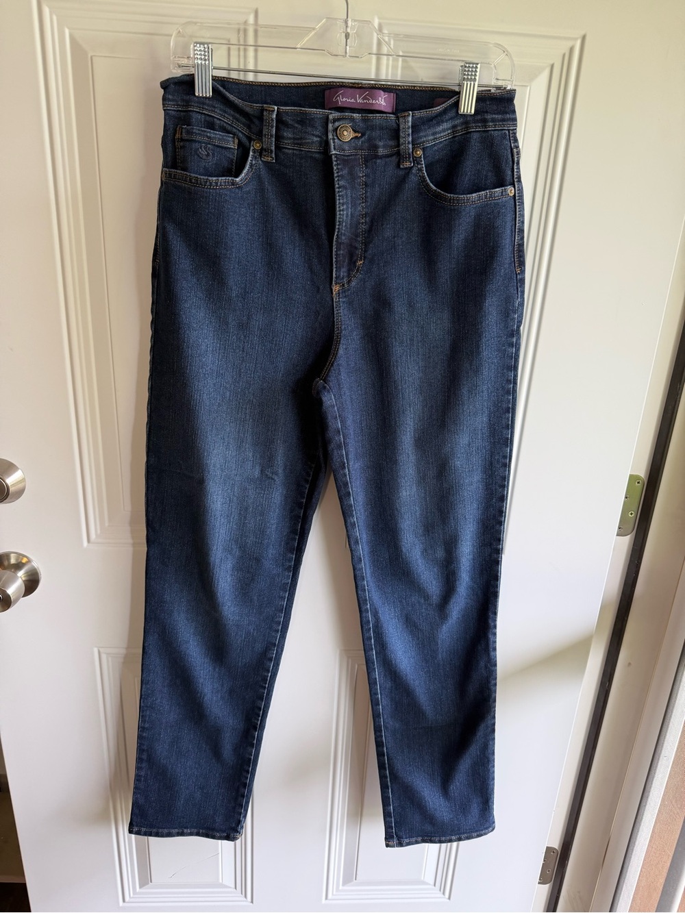 Gloria Vanderbilt Dark Blue Skinny Jeans